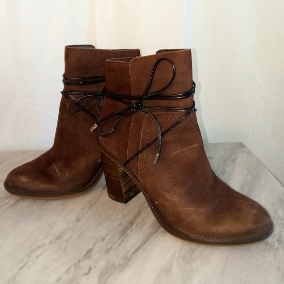 Franco sarto brown ankle boots Clearance